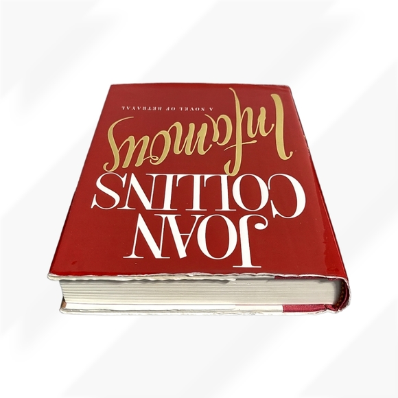 📌 *Book - Infamous - Joan Collins - Hardcover - Picture 5 of 11